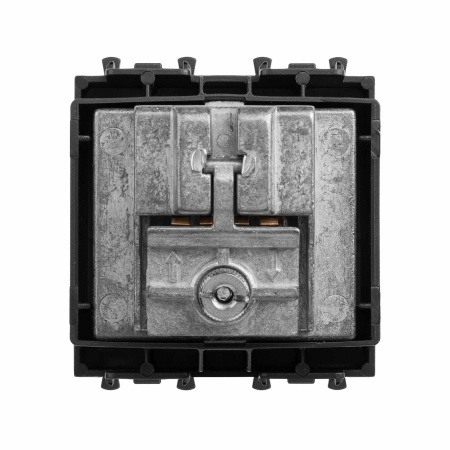 Розетка TV-FM-SAT модульная, "Avanti", "Черный матовый", 2 модуля DKC