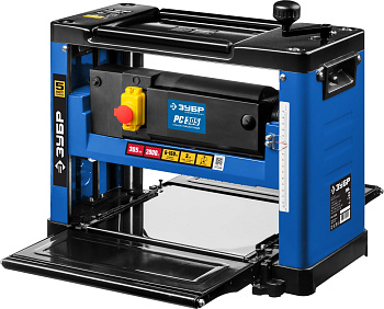 Рейсмусовый станок, РС-305, ширина строгания 305мм, толщина заготовки до 160 мм, 2 ножа, 8000 об/мин, 2000Вт, 6м/мин ЗУБР