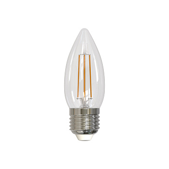 Лампа светодиодная LED свеча 9 Вт Е27 4000К Uniel Лампа светодиодная LED свеча 9 Вт Е27 4000К Uniel