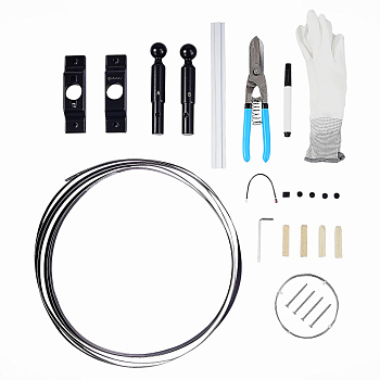 Тросовая световая система без источника света Черный ST962.407.00 ST LUCE