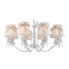 Люстра 8*E14 40Вт Белый Антик IP20 Bird ARM013-08-W Maytoni