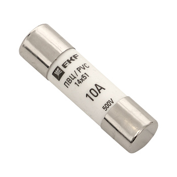 Плавкая вставка цилиндрическая ПВЦ (14х51) 10А PROxima EKF