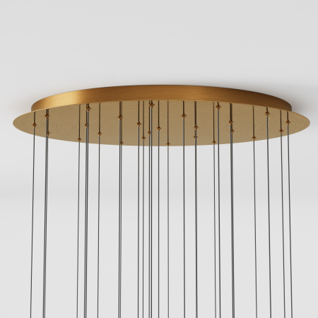 Подвесной светильник LED 140Вт Латунь IP20 Sapphire MOD293PL-L140BS3K Maytoni