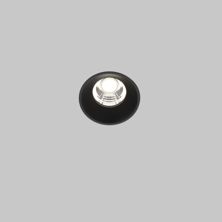 Встраиваемый светильник LED 7Вт Черный IP20 Downlight DL058-7W4K-TRS-B Technical Maytoni