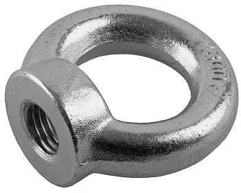 Рым-гайка DIN 582, М6, 25 шт, оцинкованная, Профессионал ЗУБР