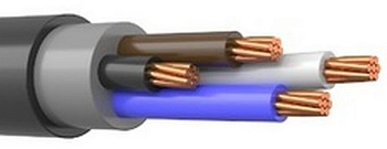 Кабель ППГнг(А)-HF 4х25 мк (N) - 1 кВ