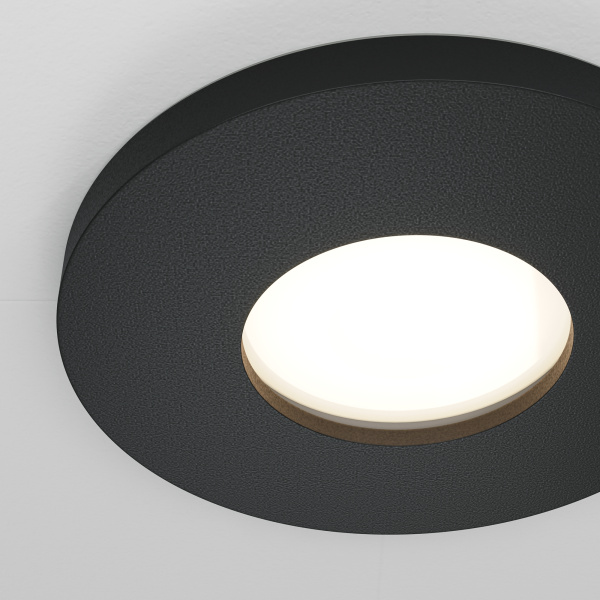 Встраиваемый светильник 1*GU10 50Вт Черный IP65 Downlight DL083-01-GU10-RD-B Technical Maytoni