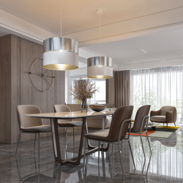 Подвесной светильник 3*E27 25Вт белый IP20 Hilton (534 Hilton) TK Lighting