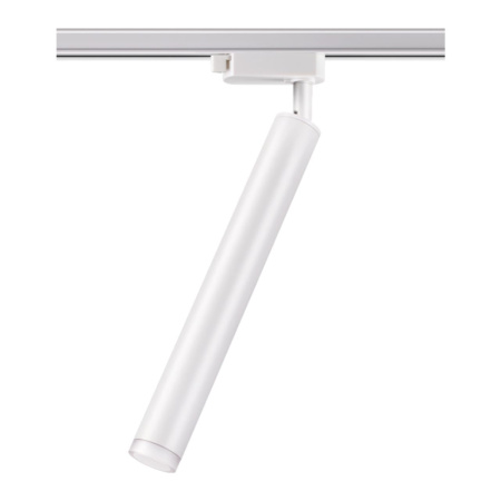 Св-к трековый однофазный IP20 LED 3000K 10W 160-265V MODO белый NOVOTECH