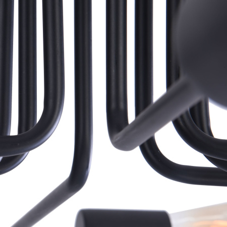 Потолочный светильник 8*E27 60Вт Черный IP20 Gilbert T532CL-08B Maytoni