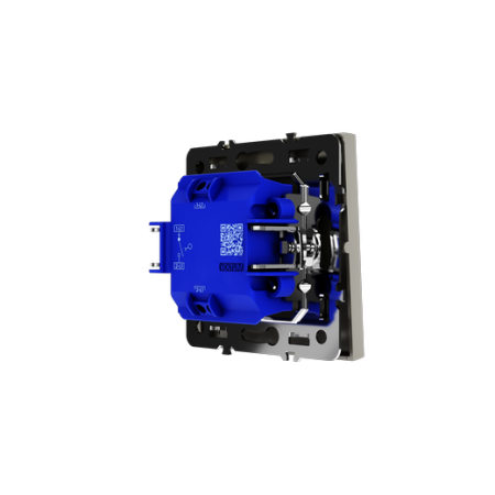 Выключатель встраиваемый Voltum S70 одноклавишный 10А, (шелк)