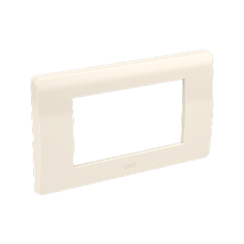 Рамка на 4 модуля, слоновая кость, RAL9001 DKC
