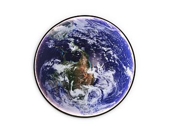 Светильник светодиодный настенно-потолочный FW11133 BK черный 25W LED 3000-6400K D400*38 Ambrella Light