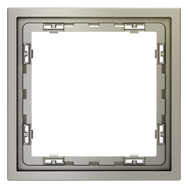 Рамка пластиковая Voltum S70 на 1 пост, (шелк)