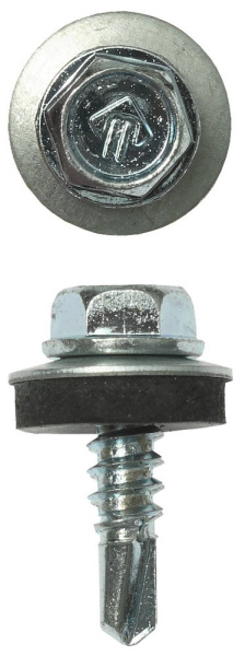 Саморезы СКМ кровельные, 19 х 5.5 мм, 500 шт, для металлических конструкций, Профессионал ЗУБР