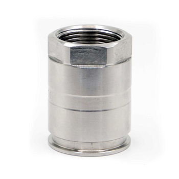 Муфта труба-коробка д.50мм, IP66/IP67, М50х1,5, внутренняя резьба, нержавеющая сталь AISI 303 DKC