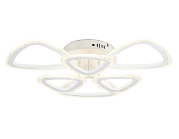 Светильник потолочный светодиодный с пультом FA4512/3+3 WH белый 80W 4200K/3000K/6400K D640*120 (ПДУ ИК) Ambrella Light