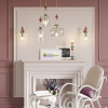 Настольная лампа E14 1*40W BIZET золото/разноцветн./керамика/стекло ODEON LIGHT