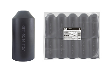 Оконцеватель кабельный термоусаживаемый герметизирующий (кап) с клеевым слоем ОГт 40/16 TDM