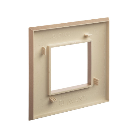 Рамка "Avanti", "Кремовый жемчуг", 1 пост (2 мод.) DKC