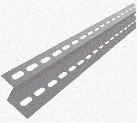 Профиль зетовый перфорированный К241х2500 УТ1,5 горячее цинкование, S2,0