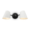 Настенный светильник (бра) 2*E14 40Вт Черный IP20 Nordic FR5127WL-02B Freya