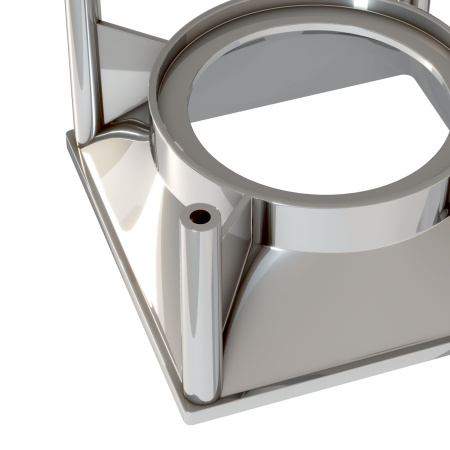 Рамка декоративная Пластик Хром C065-01CH Technical