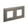 Рамка "Avanti", "Серый жемчуг", 2 поста (4 мод.) DKC