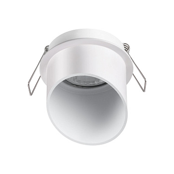 Встр.св-к IP20 GU10 50W 220V BUTT белый G NOVOTECH