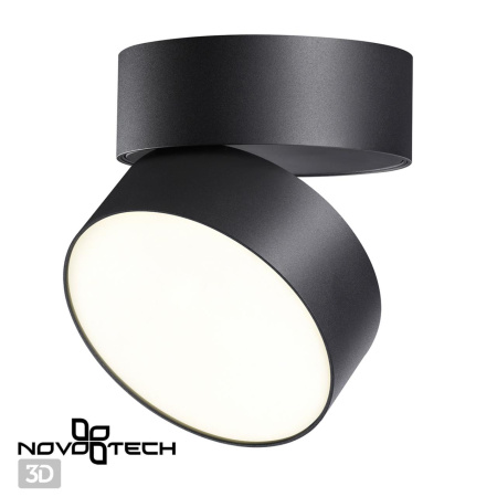 Св-к накл.св/д IP20 LED 24W 4000K 2100Лм 100-265V PROMETA черный NOVOTECH