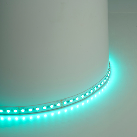 Лента светодиодная 120SMD(5050)/м 11Вт/м 24V 5000*10*1.5мм RGB, LS501 FERON