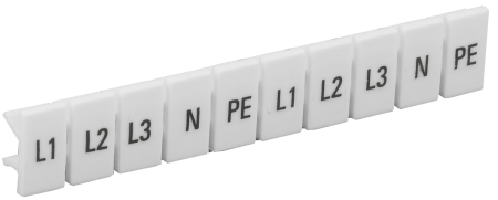 Маркеры для КПИ-4мм2 с символами "L1, L2, L3, N, PE" IEK