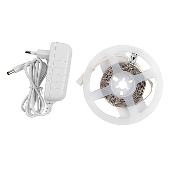 Лента светодиодная GLS-5050-30-7.2-12-IP20-PRO-6-3-KIT готовый комплект 3м с адаптером General