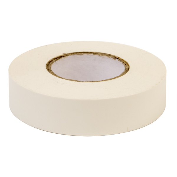 Лента изоляционная ПВХ 15x0,13 10м в рулоне Белая x DKC