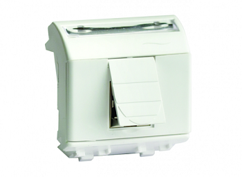 HDMI со шторкой, Brava, белая, 2мод DKC HDMI со шторкой, Brava, белая, 2мод DKC