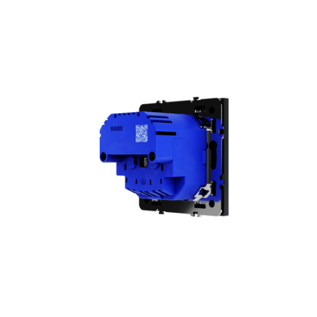 Розетка встраиваемая Voltum S70 с заземлением и защитными шторками, 16А, с USB, A+C, (графит)