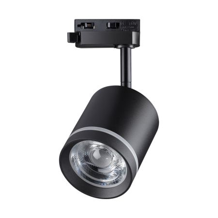 Св-к трековый IP20 LED 15W 1300Лм 4000K 85-265V черный ARUM NOVOTECH