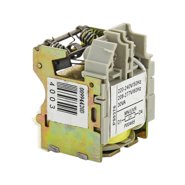 Расцепитель минимального напряжения к ВА-99С (Compact NS) MN 100-630А PROxima EKF Расцепитель минимального напряжения к ВА-99С (Compact NS) MN 100-630А PROxima EKF