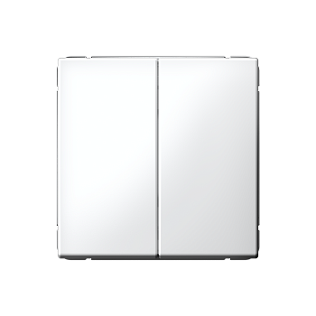 ARTGALLERY 2-клавишный ПЕРЕКЛЮЧАТЕЛЬ, сх.6/2, 10АХ, механизм, БЕЛЫЙ Systeme Electric