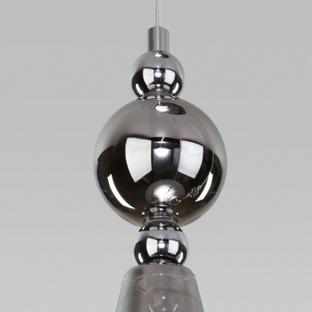 Подвесной светильник со стеклянными плафонами 3*E14 40Вт хром IP20 (50202/3 хром) Eurosvet