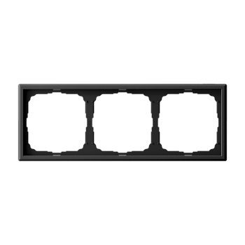 ARTGALLERY 3-постовая РАМКА, универсальная, КАРБОН Systeme Electric