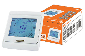 Термостат для теплых полов электронный сенсорный ТТПЭ-2 16А 250В с датчиком 3м TDM Термостат для теплых полов электронный сенсорный ТТПЭ-2 16А 250В с датчиком 3м TDM