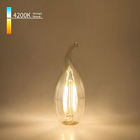 Филаментная светодиодная лампа "Свеча на ветру" C35 E14 9Вт 4200К (a050139) Elektrostandard