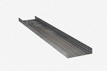 Лоток глухой ЛМГ 500х65х3000 УТ1,5, горячее цинкование S1,5