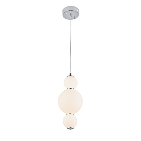 Светильник подвесной Хром/Белый LED 1*12Вт 3000К SL1583.113.01 ST LUCE