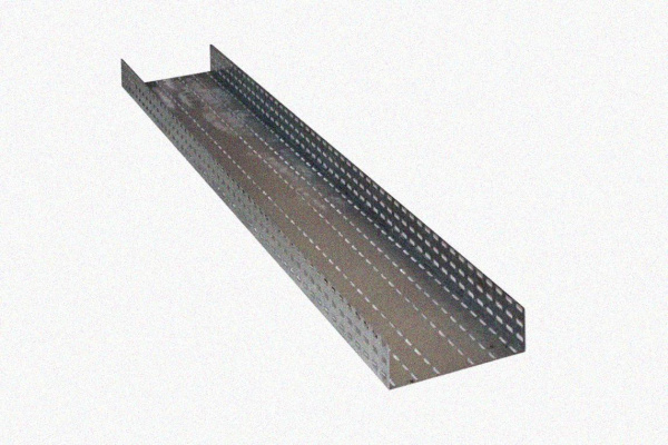 Лоток перфорированный ЛМ 100х65х2000 УТ1,5, оцинкованный лист S1,0