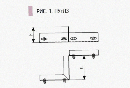 Соединитель-переходник замковый ПУгЛЗ 200х80 УТ1,5, оцинкованный лист, S1,5