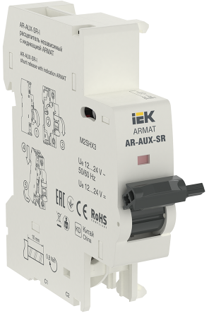 Независимый расцепитель с инд. AR-AUX-SR-I 12…24В ARMAT IEK