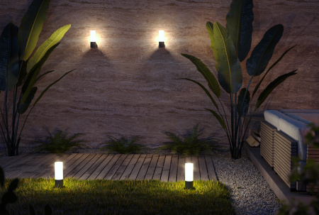 Настенный светильник (бра) 60Вт Серый IP54 Willis O418WL-01GR Outdoor Maytoni