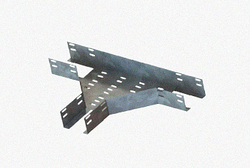 Лоток тройниковый перфорированный ОТ 600х100 УТ1,5, горячее цинкование, S1,5